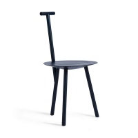 Spade Ash Stained Navy Blue Стул Please Wait to be Seated  фото, kupilegko.ru