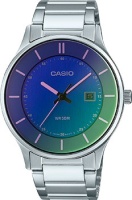 Японские наручные мужские часы Casio MTP-E605D-2E. Коллекция Analog  фото, kupilegko.ru