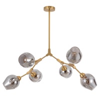 Подвесная люстра Arte Lamp Yuka A4103SP-6PB  фото, kupilegko.ru