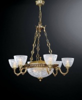 Подвесная люстра Reccagni Angelo L 6352/6+3  фото, kupilegko.ru