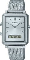 Японские наручные мужские часы Casio MTP-B205M-7E. Коллекция Ana-Digi  фото, kupilegko.ru