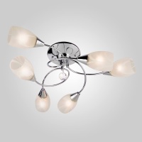 Подвесная люстра Eurosvet 2275/6 хром  фото, kupilegko.ru