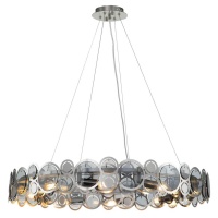 Подвесная люстра Indigo Sole 12016/10P Nickel V000006  фото, kupilegko.ru