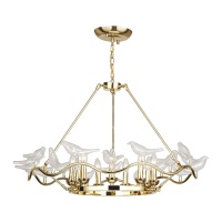 Подвесная люстра Favourite Pajaritos 1750-9P  фото, kupilegko.ru