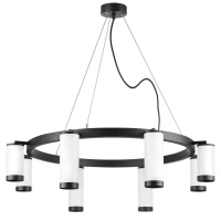 Подвесная люстра Lightstar Rullo (571018+214436-4+214486-4+203437-8) LR01886436440  фото, kupilegko.ru