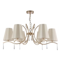 Подвесная люстра Crystal Lux Renata SP6 Gold  фото, kupilegko.ru