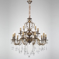 Подвесная люстра Lucia Tucci Barletta 1730.15 Antique  фото, kupilegko.ru