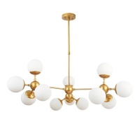 Подвесная люстра Arte Lamp Bolla A1664SP-12GO  фото, kupilegko.ru