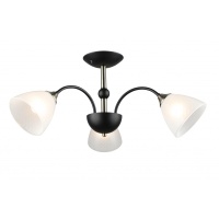 Потолочная люстра IMEX MD.4188-3-S-BK+AB  фото, kupilegko.ru