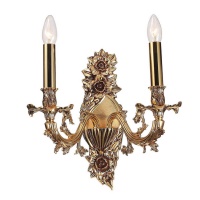 Бра, светильник настенный накладной Lucia Tucci Firenze W1780.2 Antique Gold  фото, kupilegko.ru