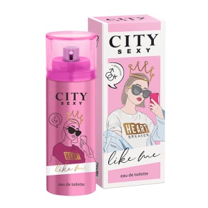 Женская туалетная вода, парфюм CITY PARFUM City Sexy Like me 136300059 LT  фото, kupilegko.ru