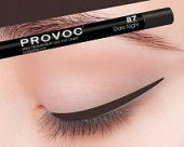 Гелевая подводка в карандаше для глаз Provoc gel eye liner (PV0087, 87, Темно-шоколадный, 1 шт, 1 шт)  фото, kupilegko.ru