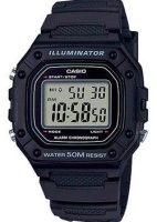 Японские наручные мужские часы Casio W-218H-1AVEF. Коллекция Digital  фото, kupilegko.ru