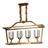 Подвесная люстра Lumina Deco Atlanta LDP 1222-4 MD  фото, kupilegko.ru