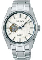 Японские наручные мужские часы Seiko SPB309J1. Коллекция Presage  фото, kupilegko.ru
