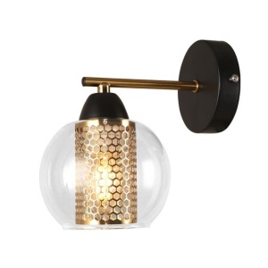 Бра, светильник настенный накладной Arte Lamp A7045AP-1BK  фото, kupilegko.ru