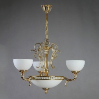Подвесная люстра Ambiente Toledo 02155/3 WP  фото, kupilegko.ru