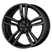 Литые колесные диски MAK LUFT Mat Black 8.5x19 5x120 ET38 D72.6 Чёрный матовый (F8590LFMB38IBX)  фото, kupilegko.ru
