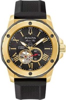 Японские наручные мужские часы Bulova 98A272. Коллекция Marine Star  фото, kupilegko.ru