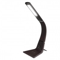 Настольная лампа Uniel TLD-565 Brown/LED/360Lm/3000-6000K/Dimmer/WR UL-00006473  фото, kupilegko.ru