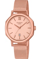Японские наручные женские часы Casio SHE-4554PGM-4A. Коллекция Sheen  фото, kupilegko.ru