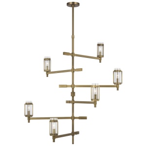 Flynn Tall Brass Люстра Lauren Ralph Lauren  фото, kupilegko.ru