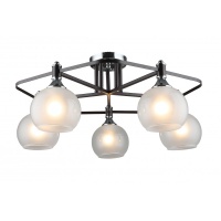 Потолочная люстра IMEX MD.4214-5-S-COFFEE+CH  фото, kupilegko.ru