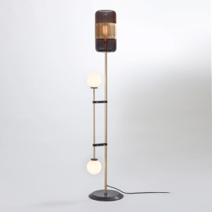 Lizak Smoked Напольная лампа Bert Frank  фото, kupilegko.ru