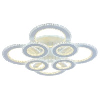 Потолочная светодиодная люстра Profit Light 8040/4+4 WHT  фото, kupilegko.ru