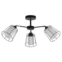 Потолочная люстра IMEX MD.24380-3-S BK+CH  фото, kupilegko.ru