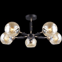 Потолочная люстра Illumico IL9474-5CSQ-79 BK AB  фото, kupilegko.ru
