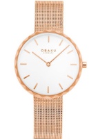 fashion наручные женские часы Obaku V252LXVIMV. Коллекция Mesh  фото, kupilegko.ru