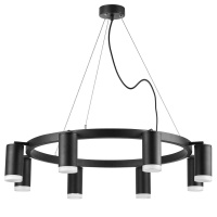 Подвесная люстра Lightstar Rullo (571018+214437-8+202430-8) LR0183780  фото, kupilegko.ru