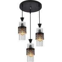 Подвесная люстра Reluce 03034-0.9-03 BK  фото, kupilegko.ru