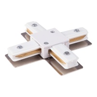 Комплектующие для трек-систем Elektrostandard TRC-1-1-X-WH / Коннектор  фото, kupilegko.ru