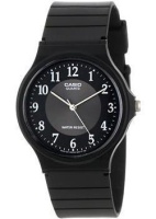 Японские наручные мужские часы Casio MQ-24-1B3. Коллекция Analog  фото, kupilegko.ru