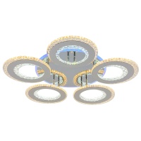 Потолочная светодиодная люстра Profit Light 8043/5 CHR  фото, kupilegko.ru