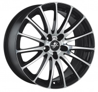 Литые колесные диски FONDMETAL 7800 7x17 5x112 ET42 D57.1 Глянцевый чёрный с обработкой (RF03173)  фото, kupilegko.ru