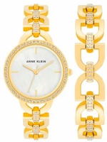 fashion наручные женские часы Anne Klein 4104GPST. Коллекция Crystal  фото, kupilegko.ru