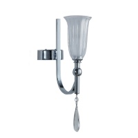 Бра, светильник настенный накладной Newport 4801/A chrome  фото, kupilegko.ru