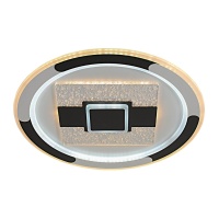 Потолочная светодиодная люстра Profit Light 7014 WHT+BLK  фото, kupilegko.ru