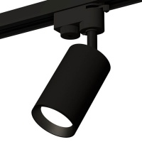 Комплект трекового однофазного светильника Ambrella light SBK/PBK черный песок/черный полированный XT6323003 (A2521, C6323, N6103)  фото, kupilegko.ru