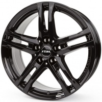 Литые колесные диски Rial Bavaro Black 7.5x17 5x112 ET36 D70.1 Чёрный глянцевый (BR75736B76)  фото, kupilegko.ru