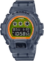 Японские наручные мужские часы Casio DW-6900LS-1ER. Коллекция G-Shock  фото, kupilegko.ru