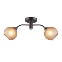 Потолочная люстра IMEX MD.5965-2-S-COFFEE+CR  фото, kupilegko.ru