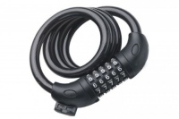 Замок противоугонный, GD11-995, код, 12 x 1500 мм, FORWARD, сделано в Китае, RLK121500001 Golden Key  фото, kupilegko.ru