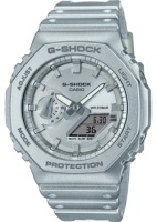 Японские наручные мужские часы Casio GA-2100FF-8A. Коллекция G-Shock  фото, kupilegko.ru