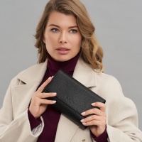 Кожаная сумка клатч женский Dr.Koffer 7015BR-04 25398 DK  фото, kupilegko.ru