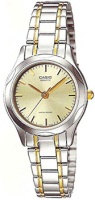 Японские наручные женские часы Casio LTP-1275SG-9A. Коллекция Analog  фото, kupilegko.ru