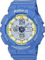 Японские наручные женские часы Casio BA-120-2B. Коллекция Baby-G  фото, kupilegko.ru